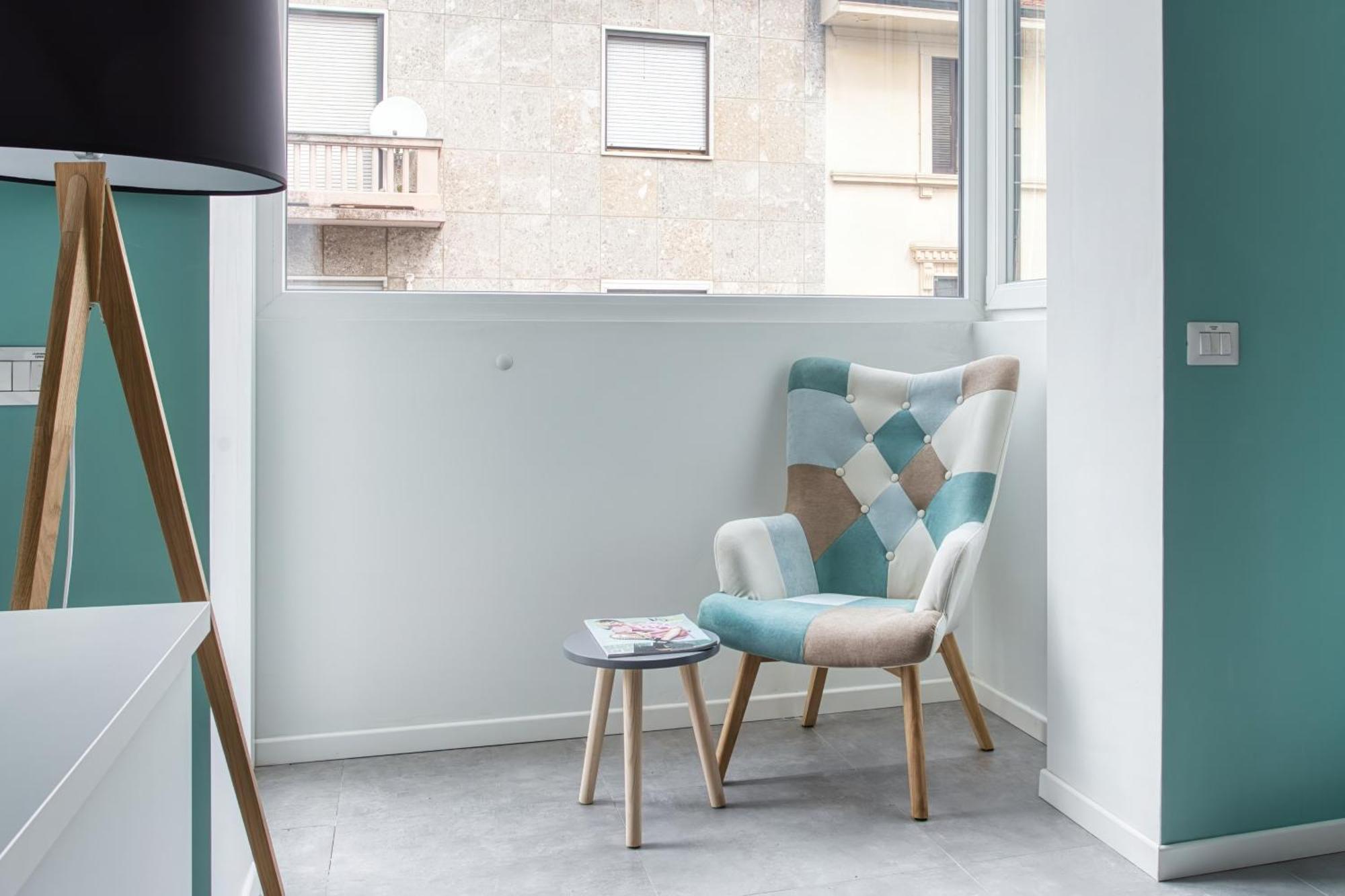 Sleek City Abode In Maciachini Milan Bagian luar foto